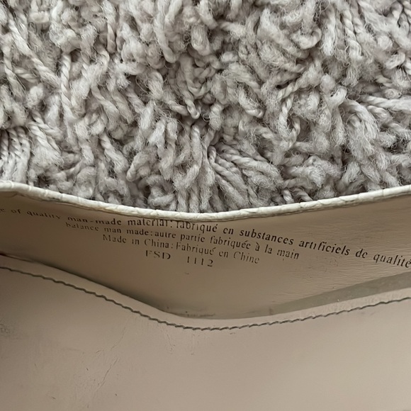 ENZO ANGIOLINI Off White Platform Peep Toe Pumps - Picture 6 of 7